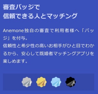 Anemone審査バッジ