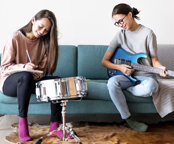 音楽好きの女性たち